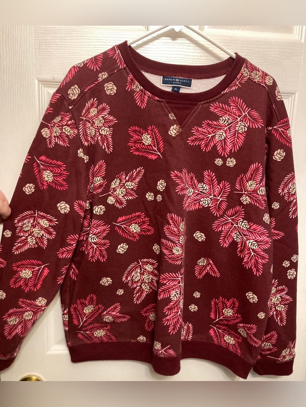 Karen Scott printed sweatshirt